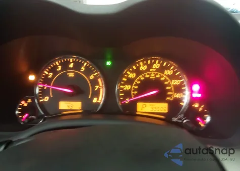 2011 Toyota Corolla S z USA, uszkodzony, nr VIN 2T1BU4EE4BC536161